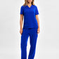 INAURA Avery Womens V-Neck Scrub Top CST941LS
