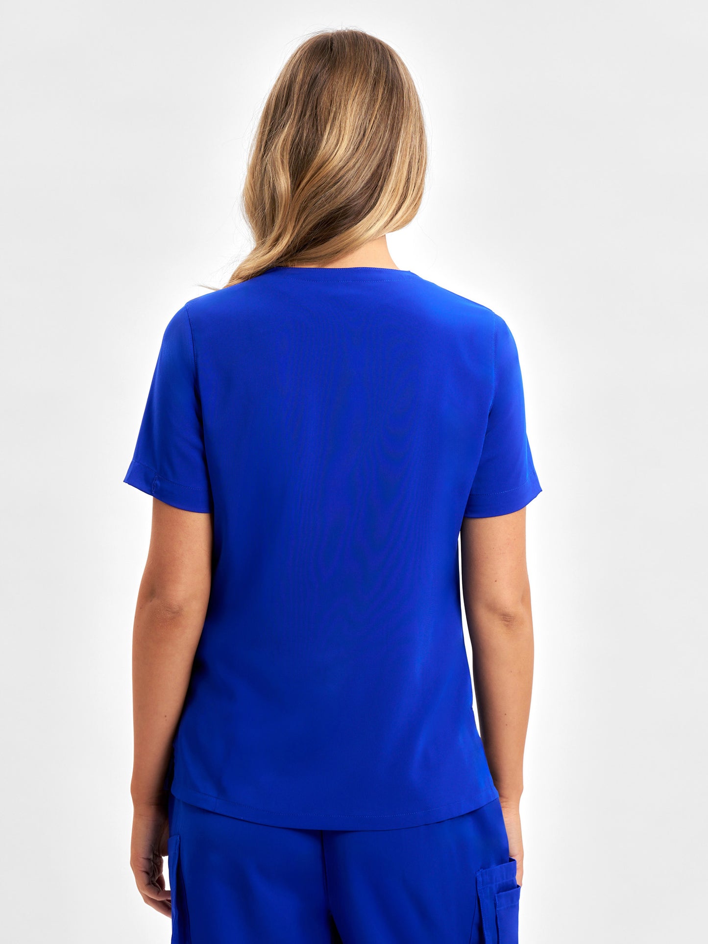 INAURA Avery Womens V-Neck Scrub Top CST941LS