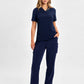 INAURA Avery Womens V-Neck Scrub Top CST941LS