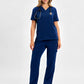INAURA Avery Womens V-Neck Scrub Top CST941LS