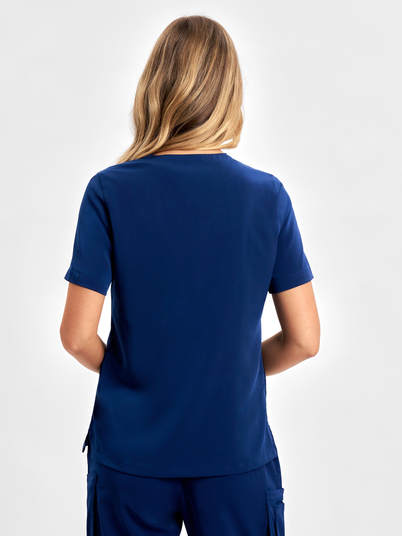 INAURA Avery Womens V-Neck Scrub Top CST941LS