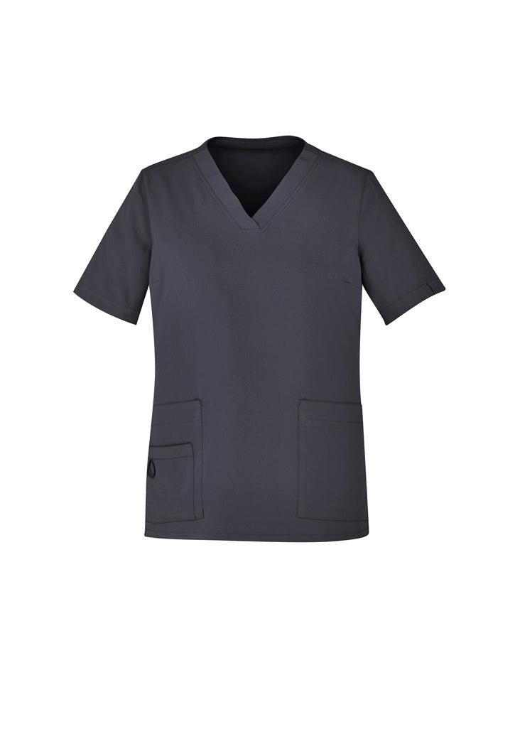 BIZ CARE Womens Avery V-Neck Scrub Top CST941LS