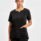 INAURA Avery Womens Round Neck Scrub Top CST942LS