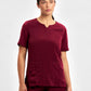 INAURA Avery Womens Round Neck Scrub Top CST942LS