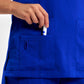 INAURA Avery Womens Round Neck Scrub Top CST942LS