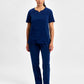 INAURA Avery Womens Round Neck Scrub Top CST942LS