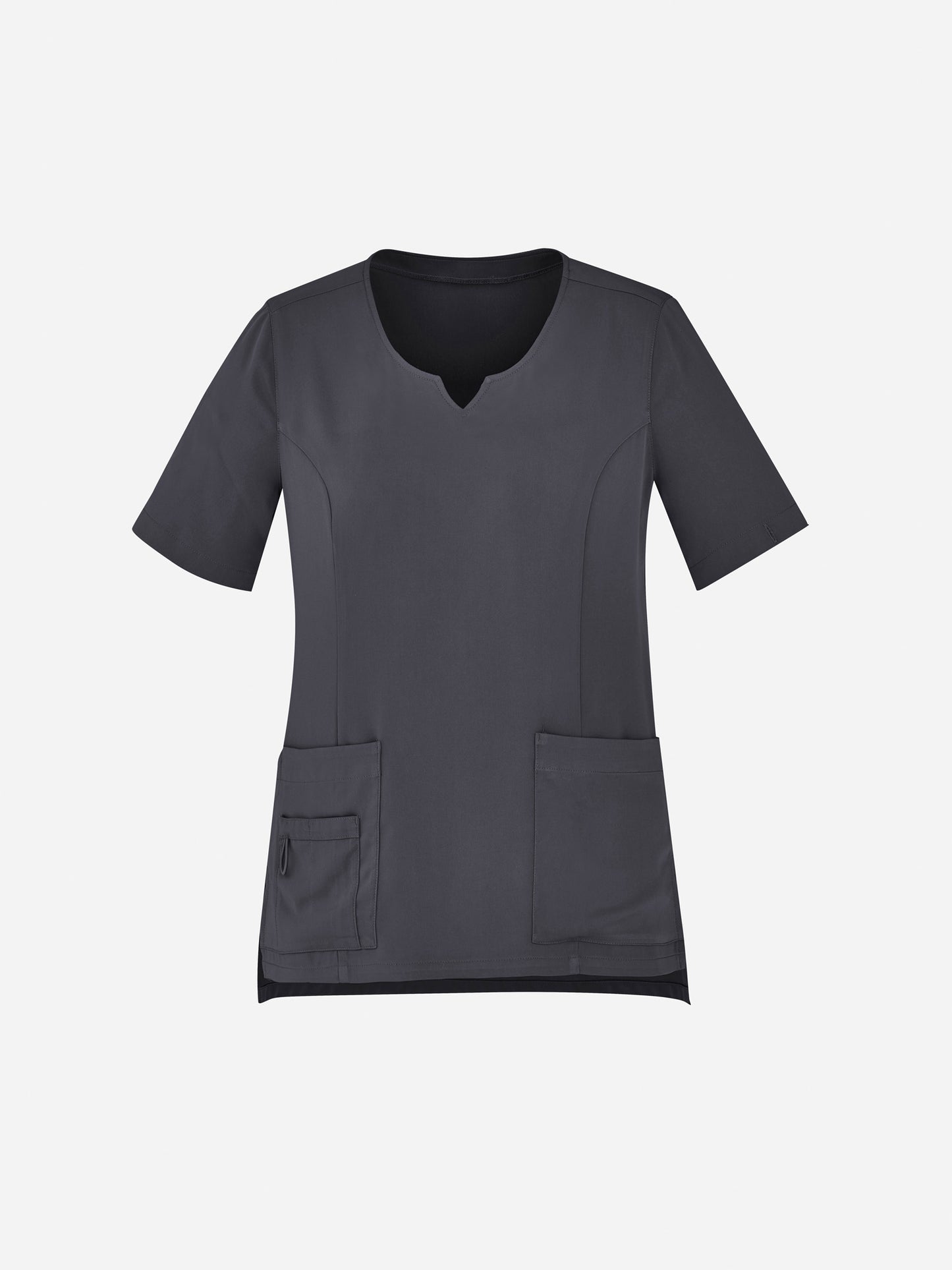 INAURA Avery Womens Round Neck Scrub Top CST942LS