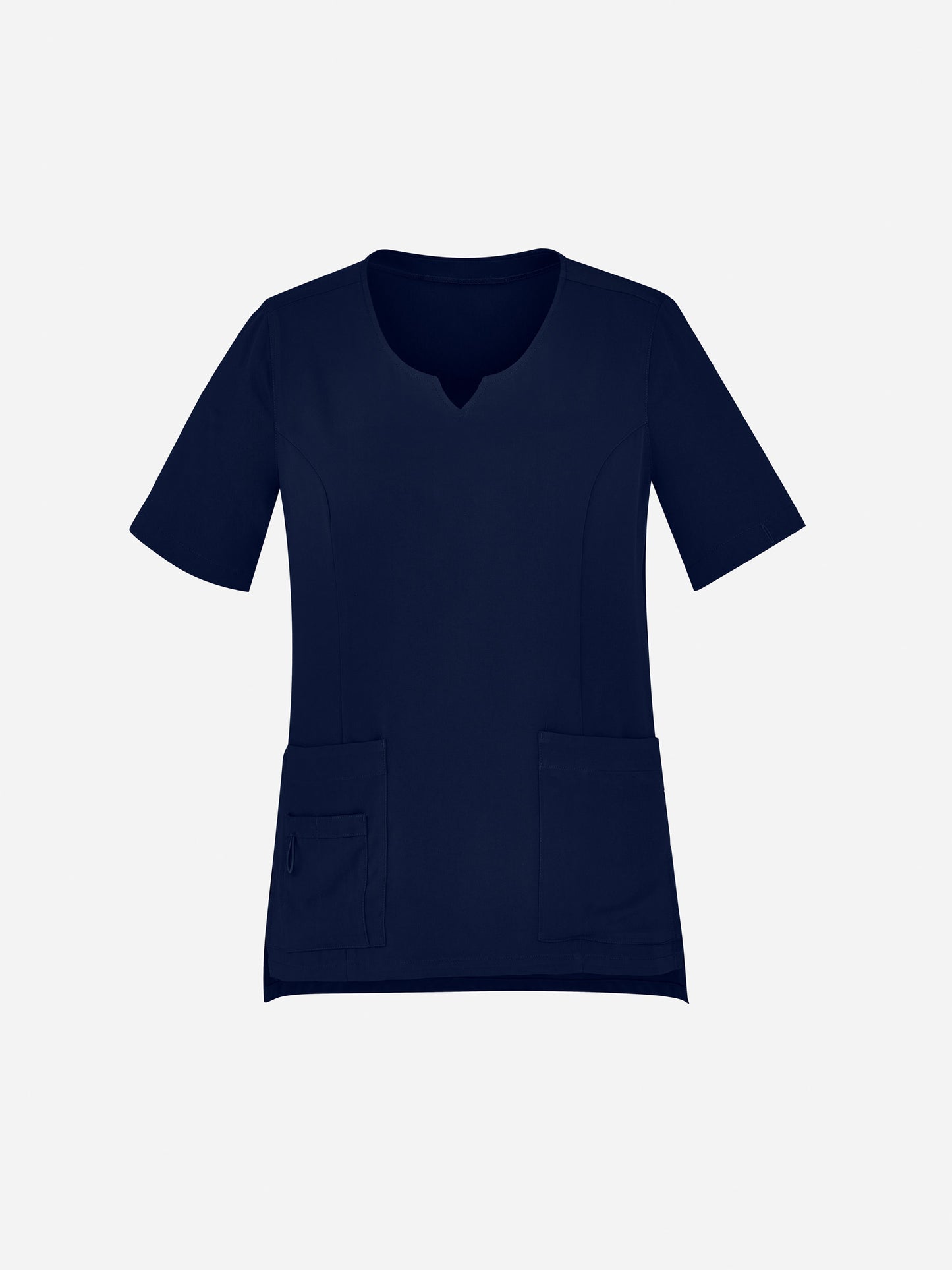 INAURA Avery Womens Round Neck Scrub Top CST942LS