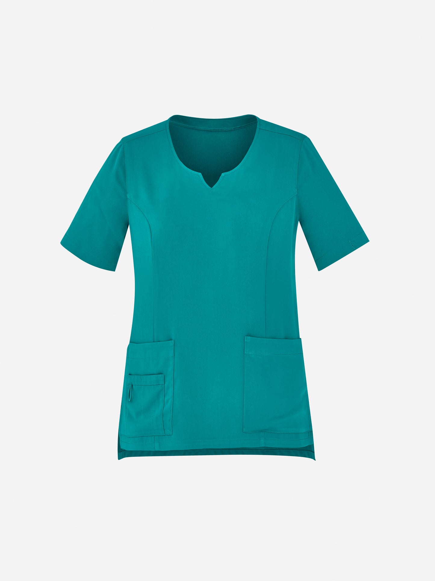INAURA Avery Womens Round Neck Scrub Top CST942LS