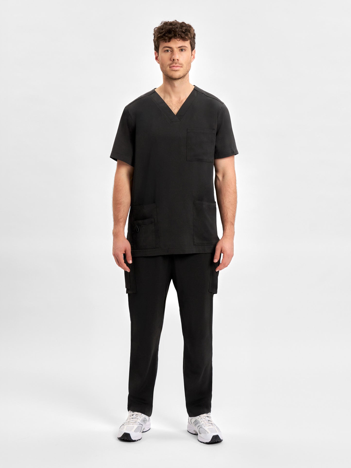 INAURA Avery Mens V-Neck Scrub Top CST945MS