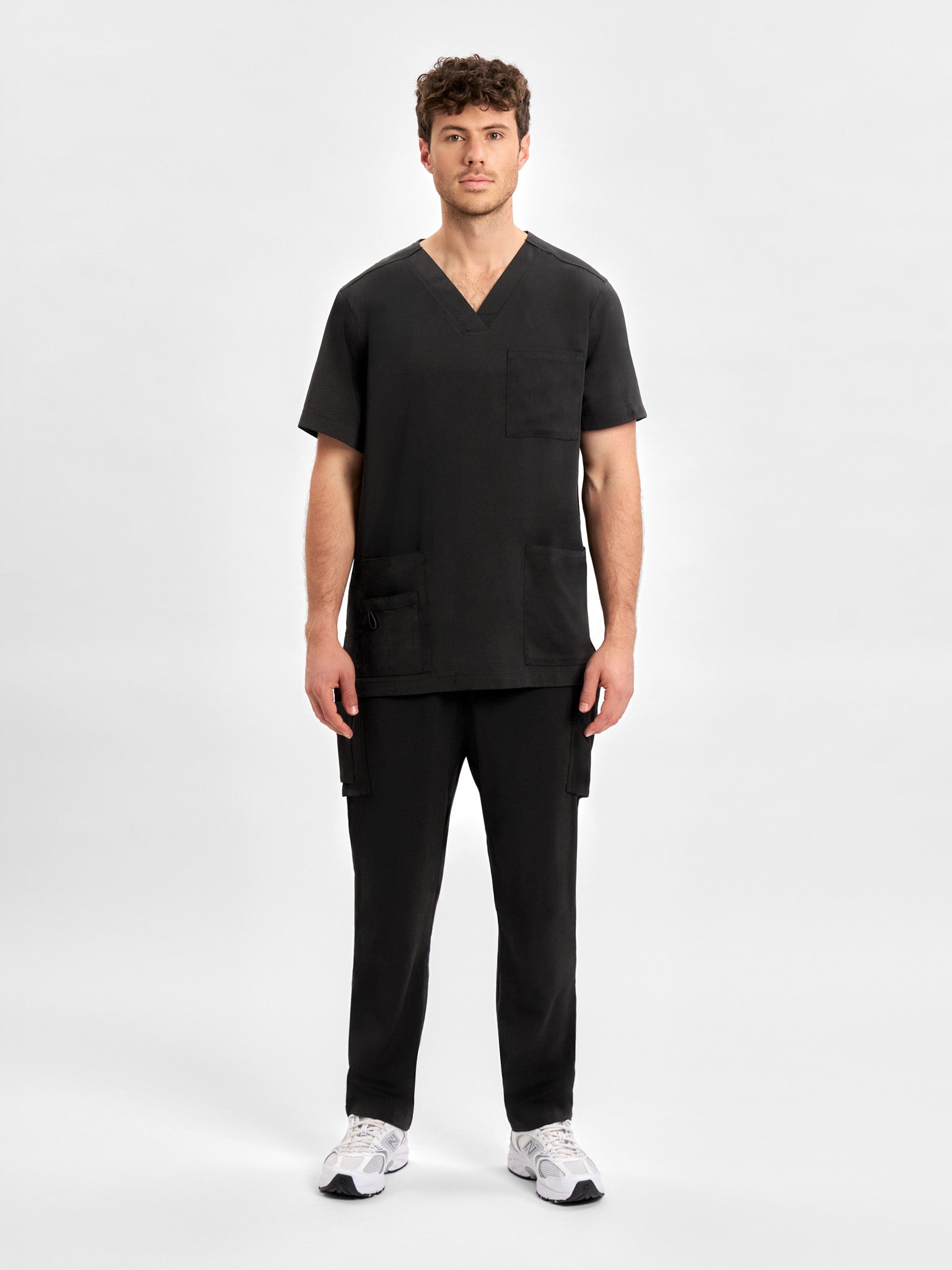 INAURA Avery Mens V-Neck Scrub Top CST945MS