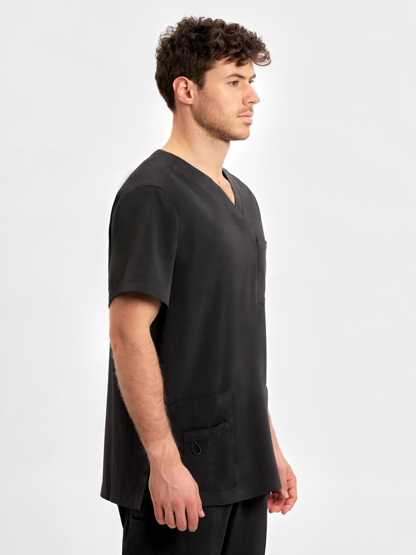 INAURA Avery Mens V-Neck Scrub Top CST945MS