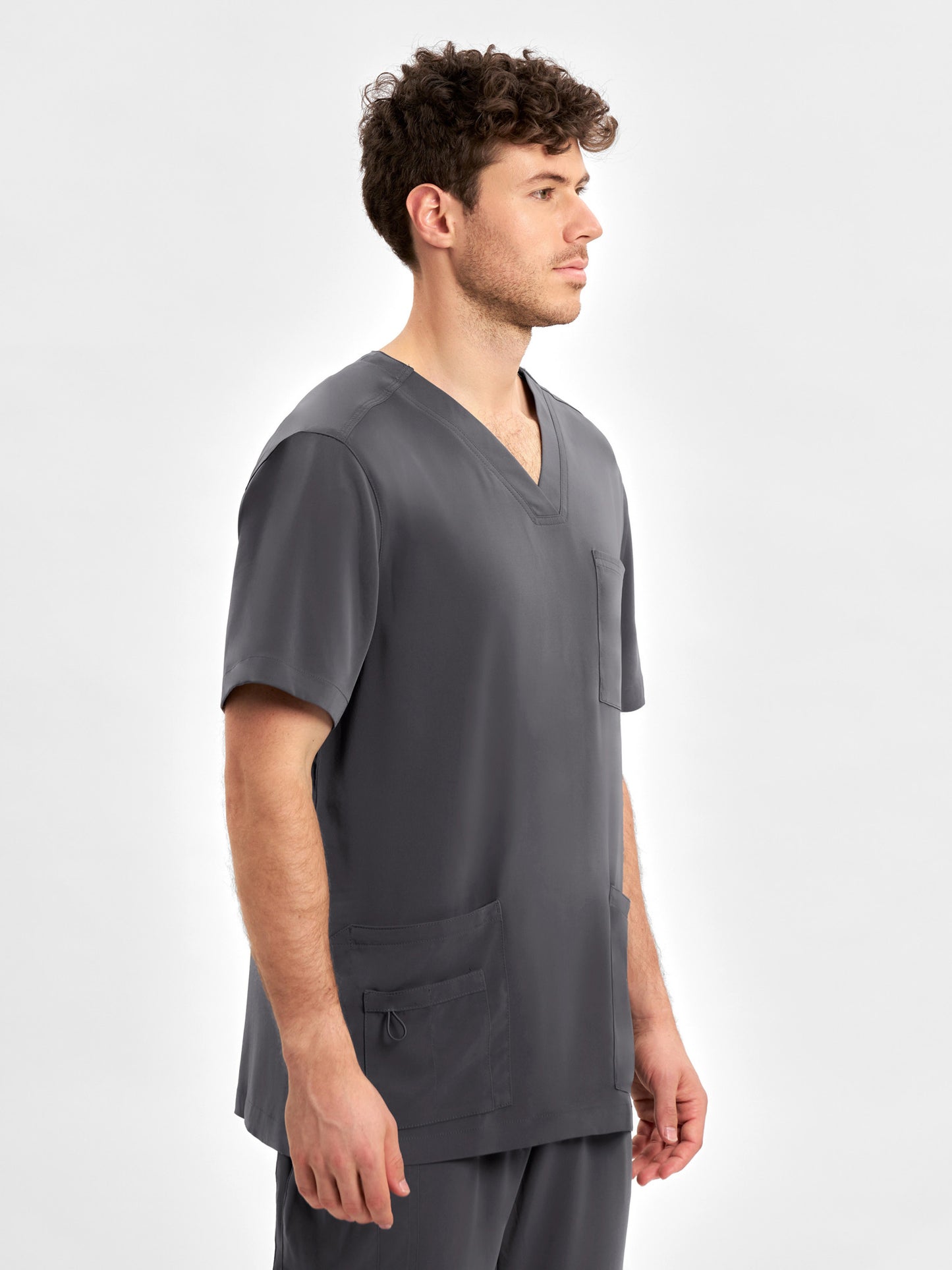 INAURA Avery Mens V-Neck Scrub Top CST945MS