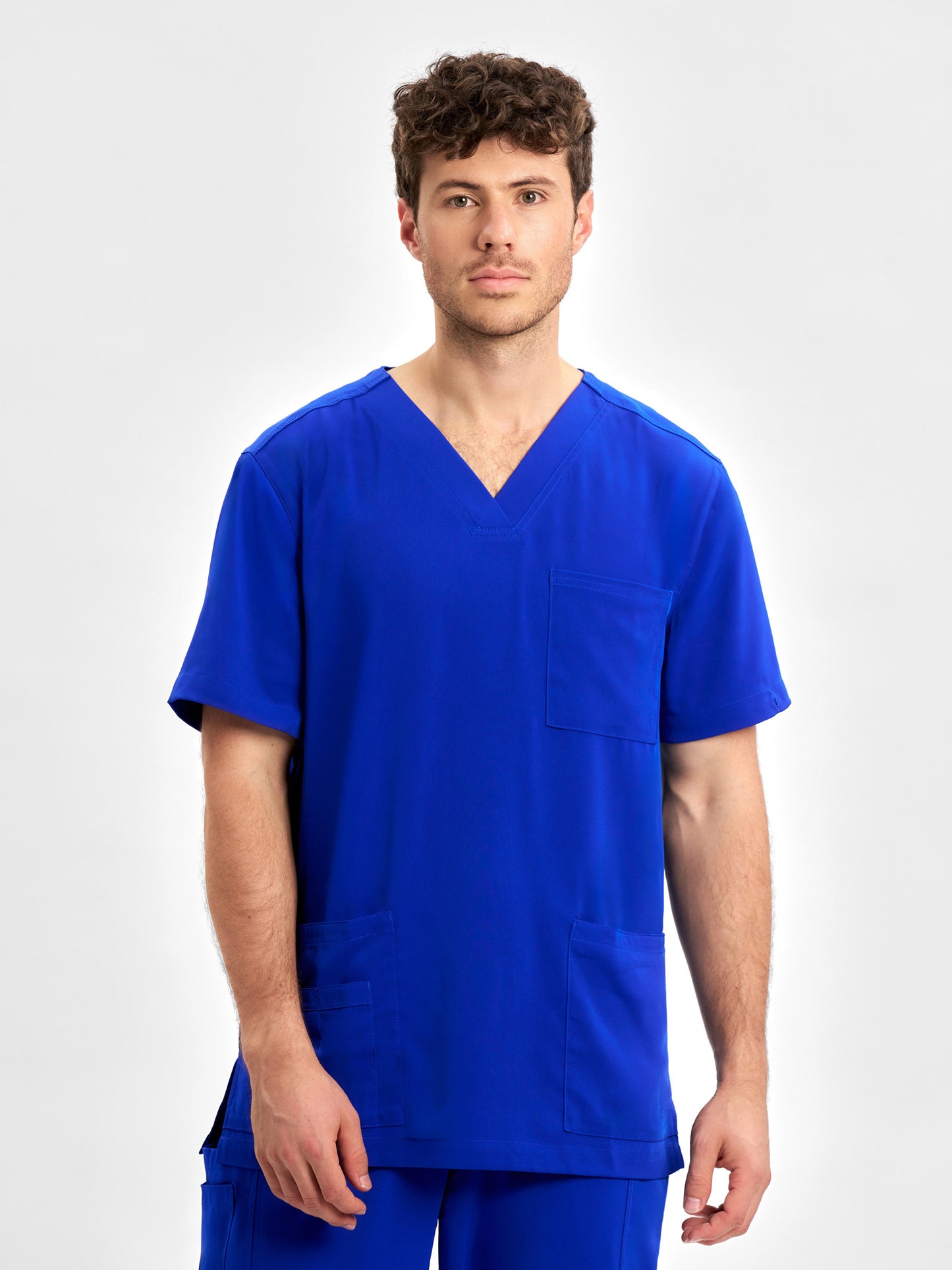 INAURA Avery Mens V-Neck Scrub Top CST945MS