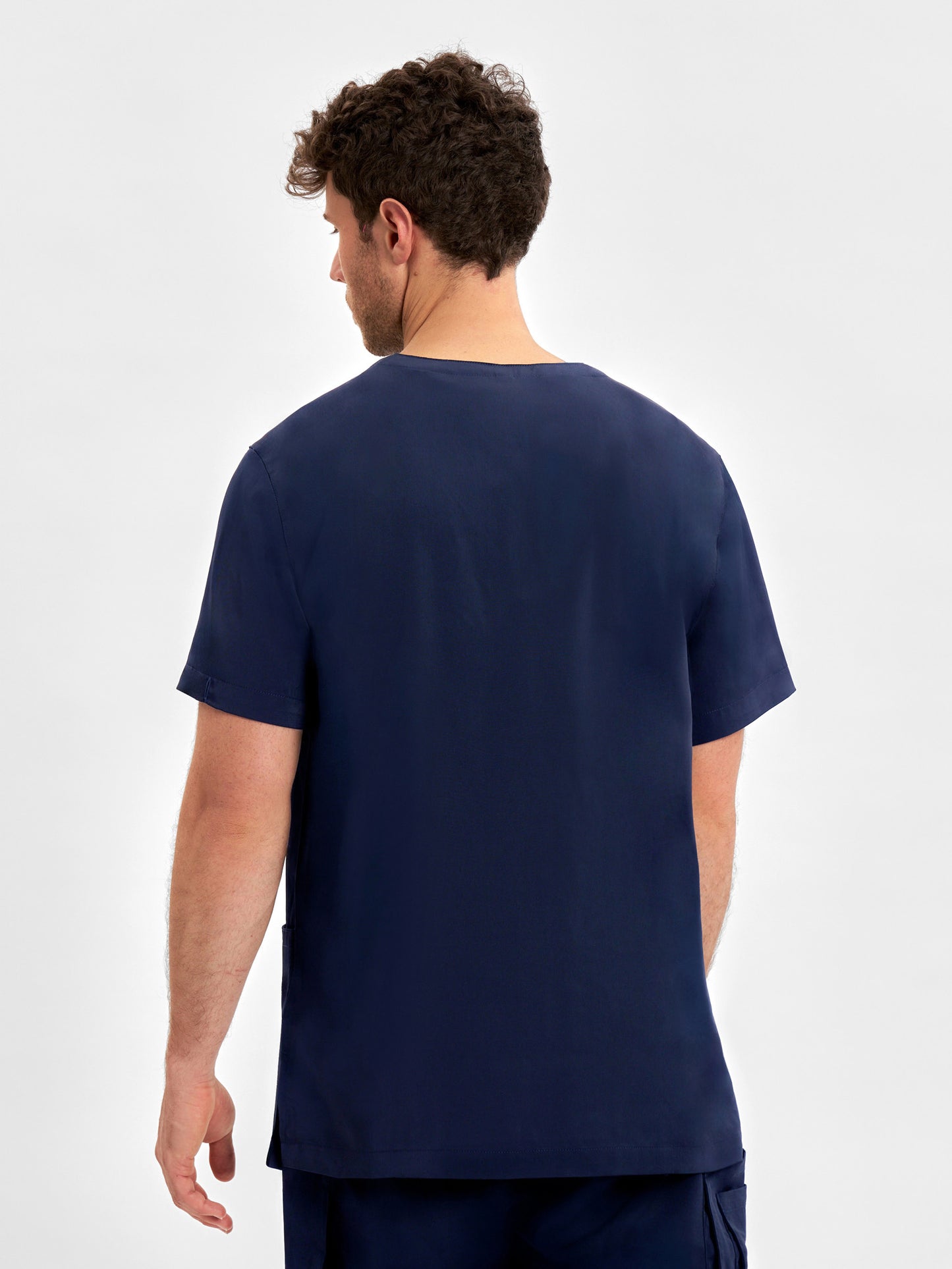 INAURA Avery Mens V-Neck Scrub Top CST945MS
