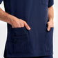 INAURA Avery Mens V-Neck Scrub Top CST945MS