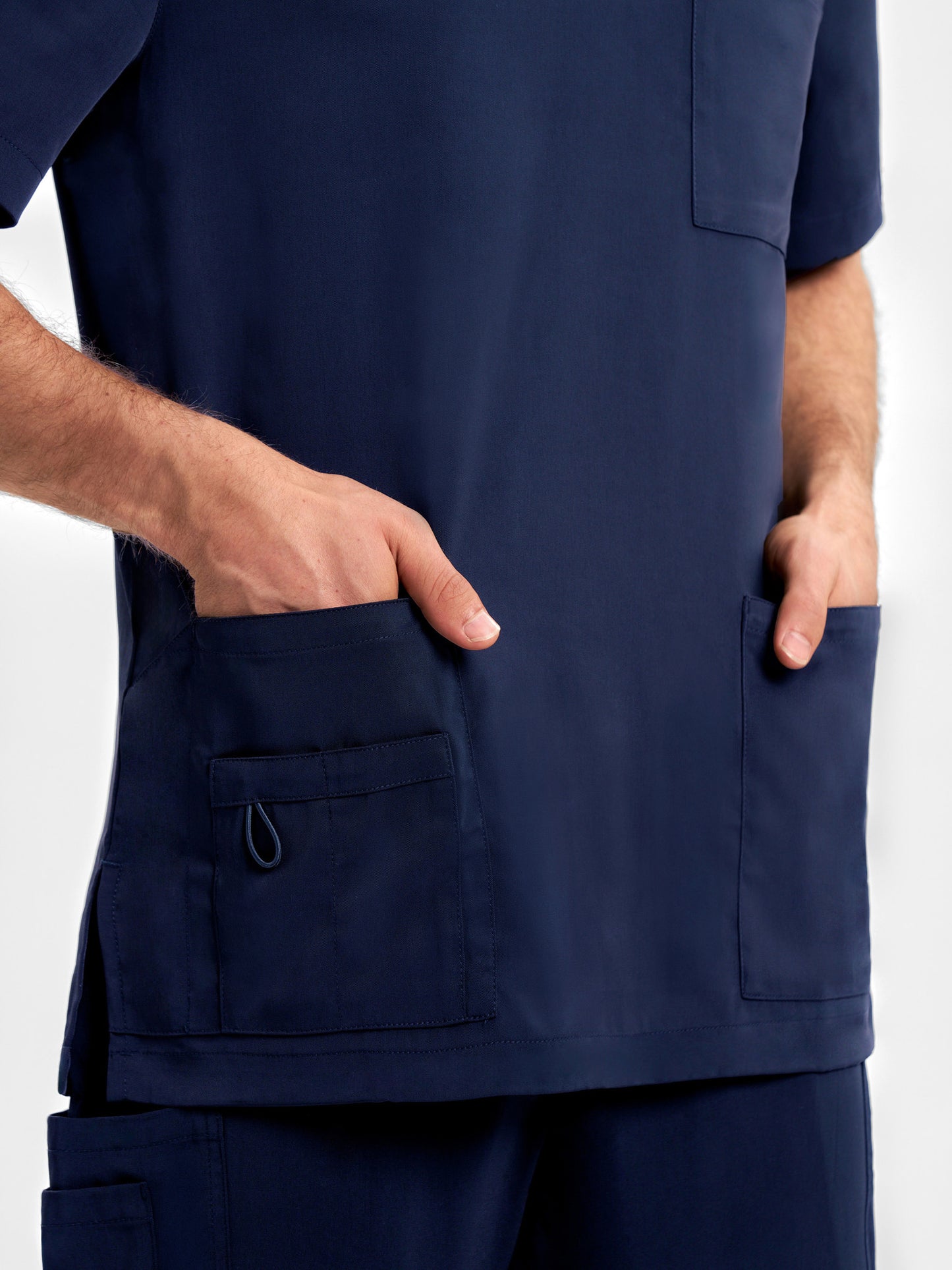 INAURA Avery Mens V-Neck Scrub Top CST945MS