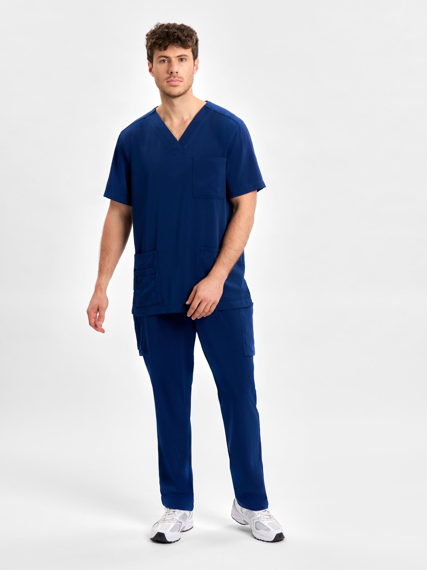 INAURA Avery Mens V-Neck Scrub Top CST945MS