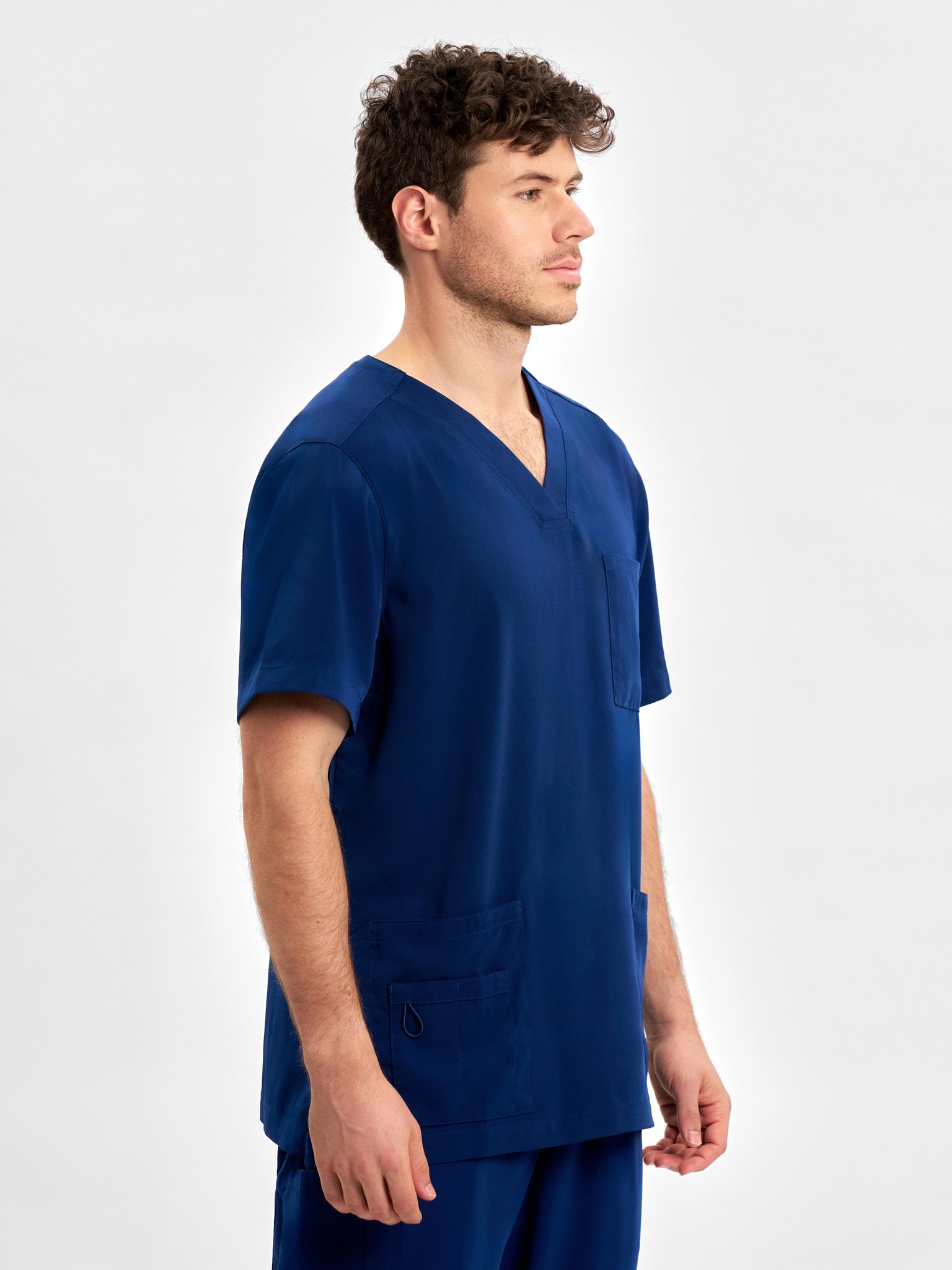 INAURA Avery Mens V-Neck Scrub Top CST945MS