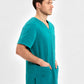 INAURA Avery Mens V-Neck Scrub Top CST945MS