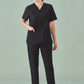 BIZ CARE Womens Pulse V-Neck Scrub Top CU543LS