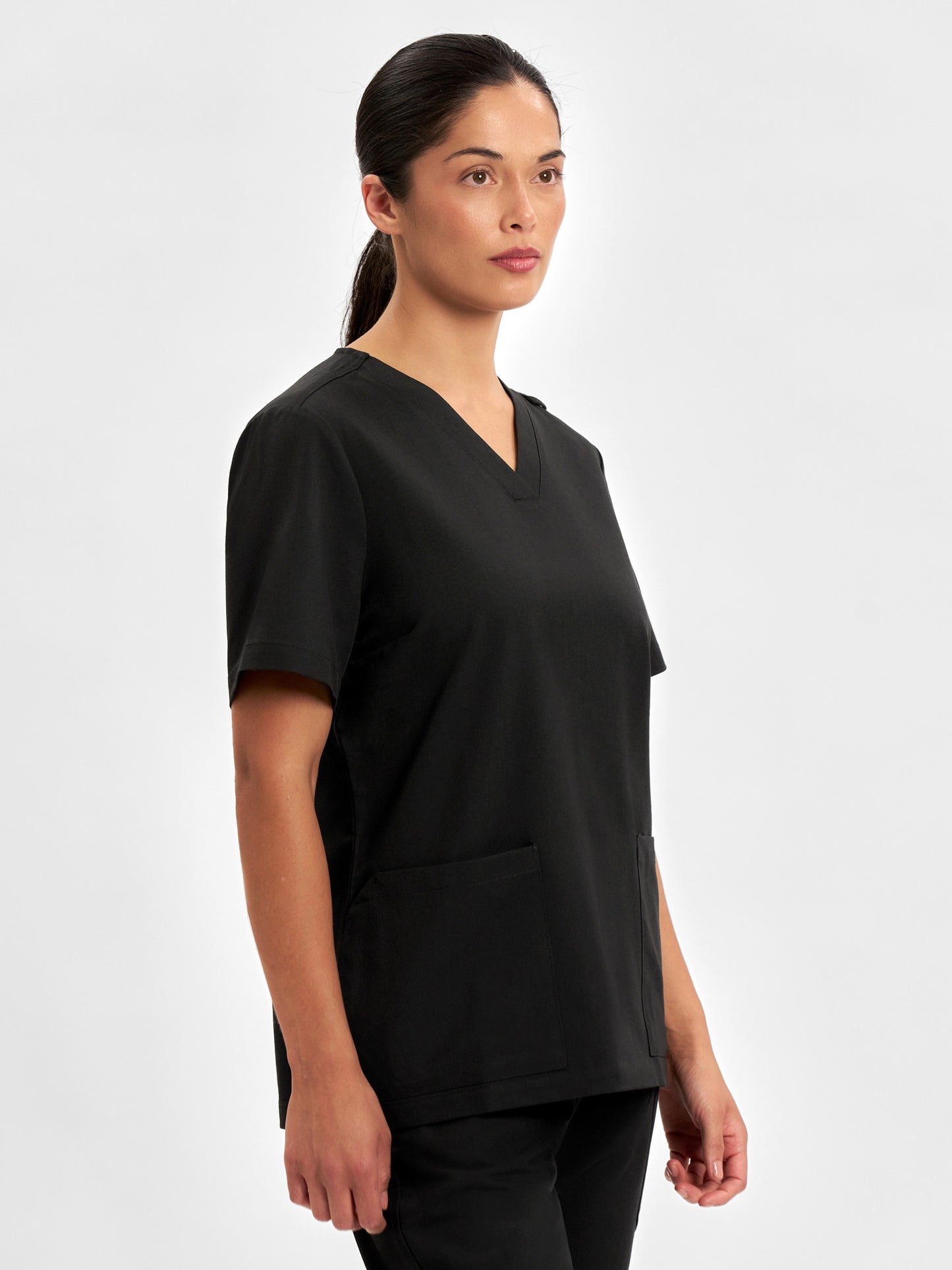 INAURA Pulse Womens V-Neck Scrub Top CU543LS