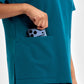 INAURA Pulse Womens V-Neck Scrub Top CU543LS