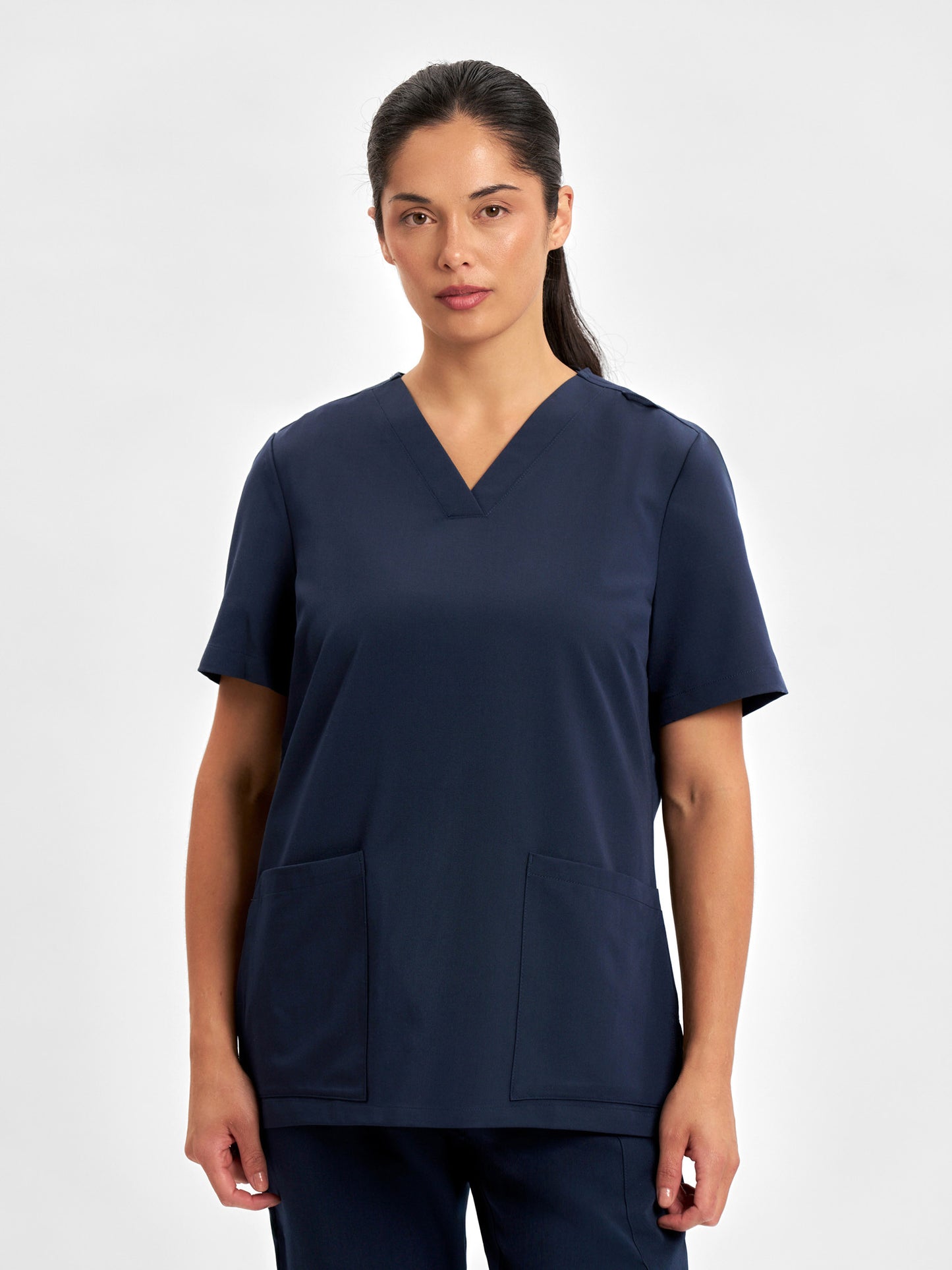 INAURA Pulse Womens V-Neck Scrub Top CU543LS
