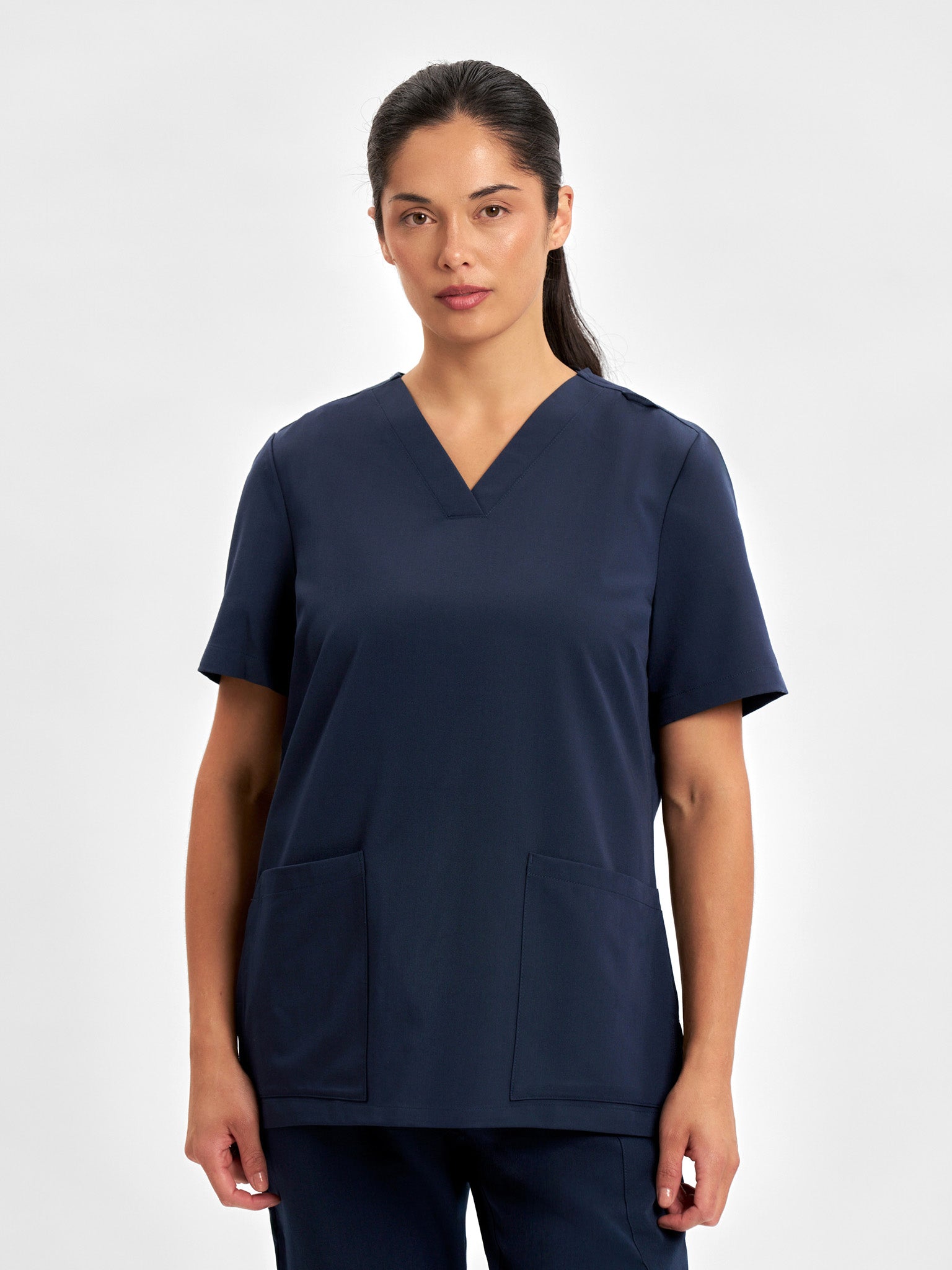 INAURA Pulse Womens V-Neck Scrub Top CU543LS
