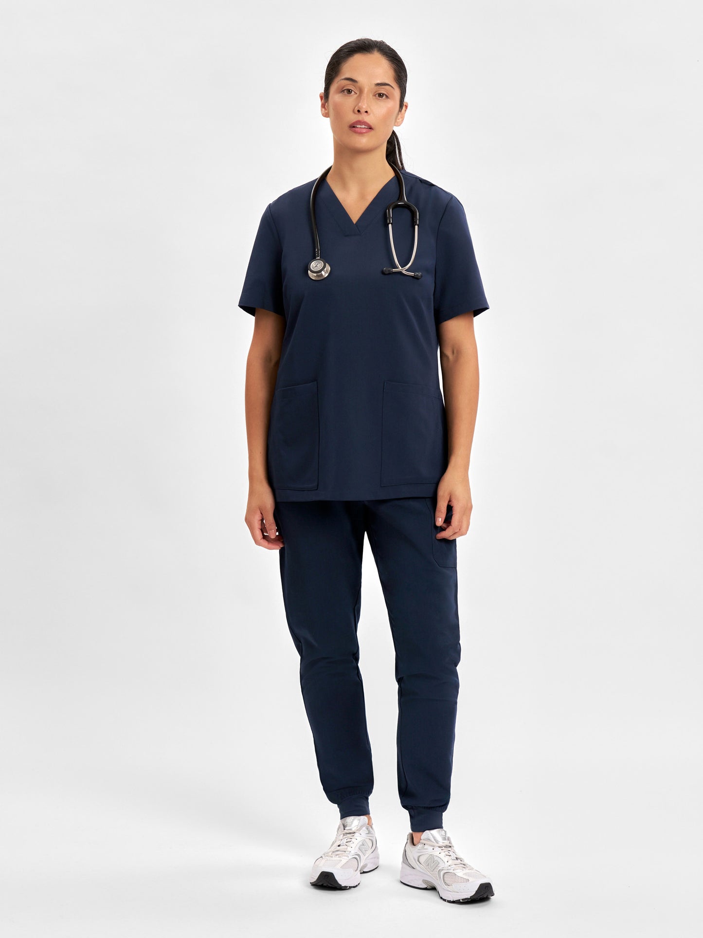 INAURA Pulse Womens V-Neck Scrub Top CU543LS
