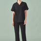 BIZ CARE Unisex Pulse V-Neck Scrub Top CU544US