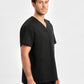 INAURA Pulse Unisex V-Neck Scrub Top CU544US
