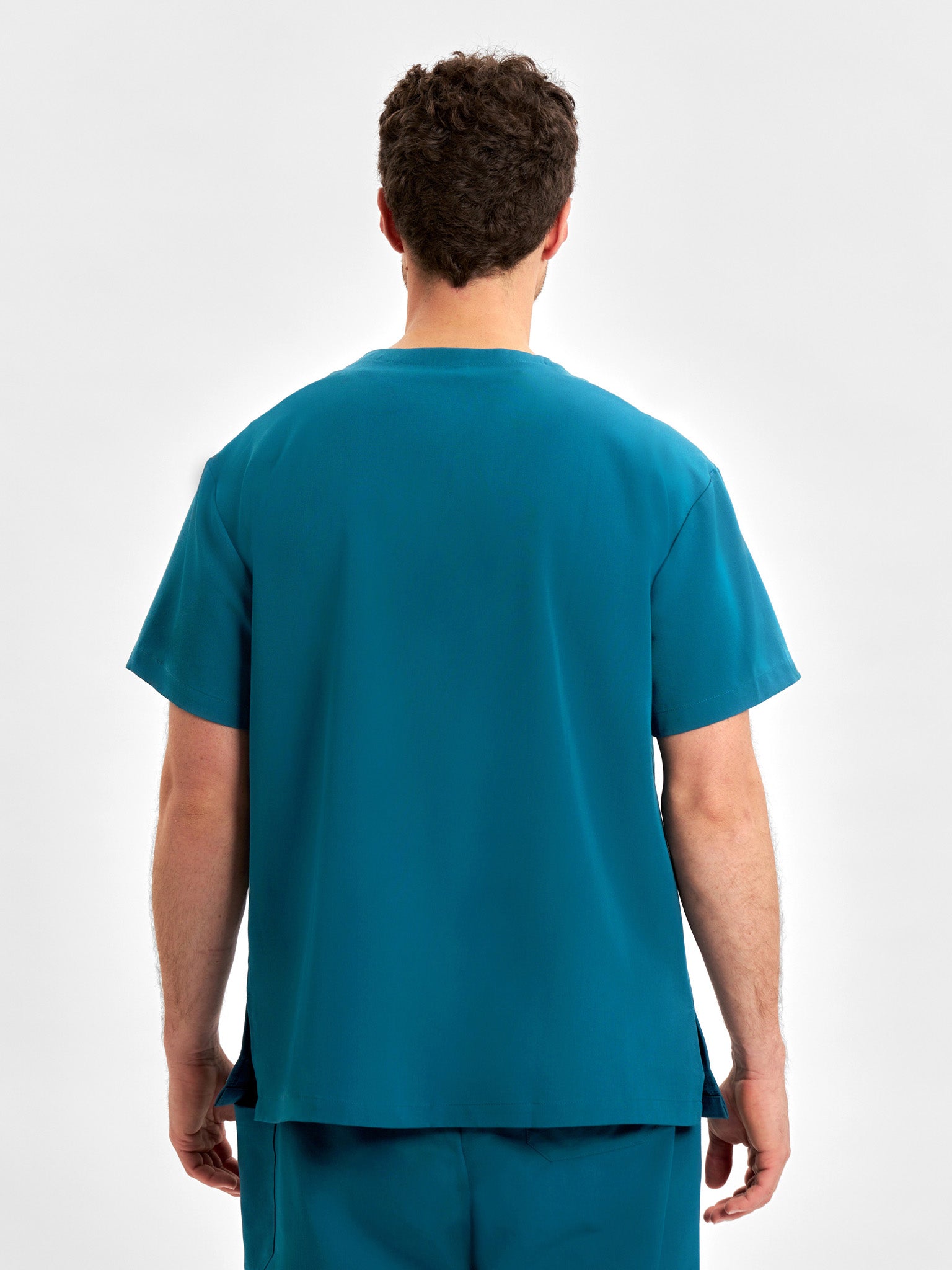 INAURA Pulse Unisex V-Neck Scrub Top CU544US