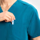 INAURA Pulse Unisex V-Neck Scrub Top CU544US