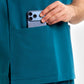 INAURA Pulse Unisex V-Neck Scrub Top CU544US