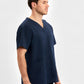 INAURA Pulse Unisex V-Neck Scrub Top CU544US