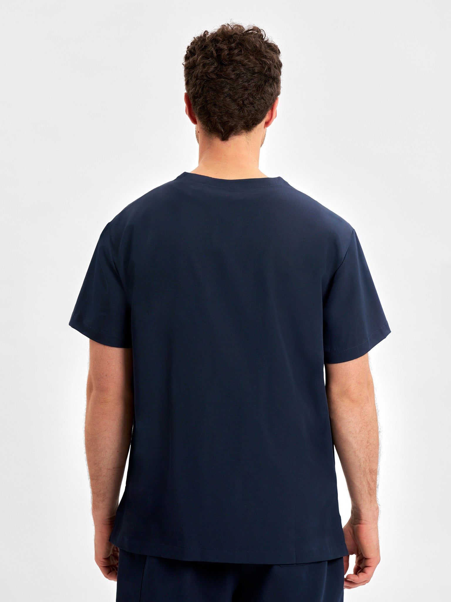 INAURA Pulse Unisex V-Neck Scrub Top CU544US