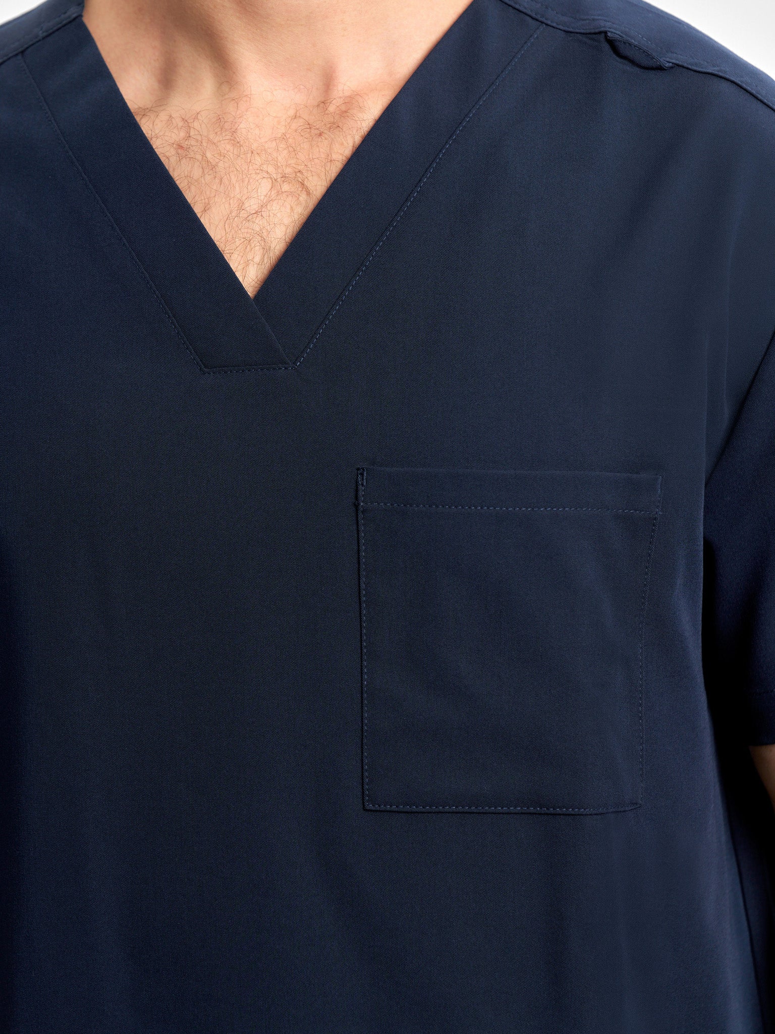 INAURA Pulse Unisex V-Neck Scrub Top CU544US