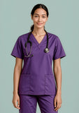 BIZ COLLECTION Womens Classic Scrub Top H10622