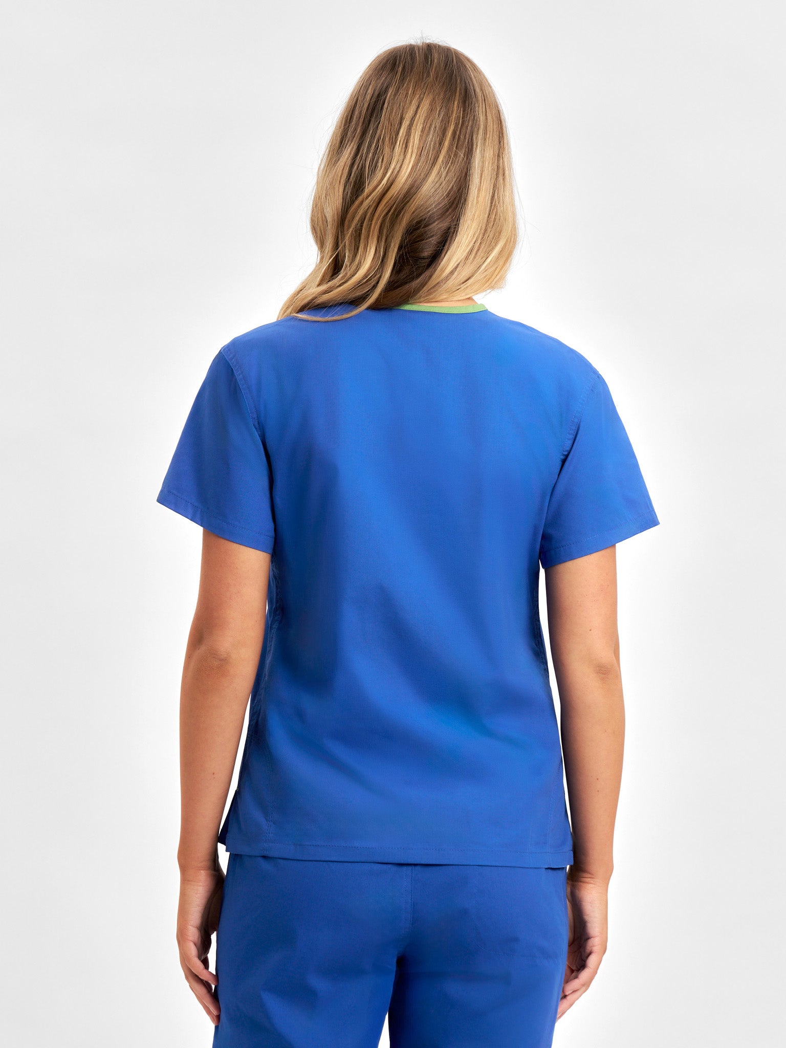 INAURA Classic Womens Contrast Scrub Top H10722