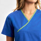 INAURA Classic Womens Contrast Scrub Top H10722