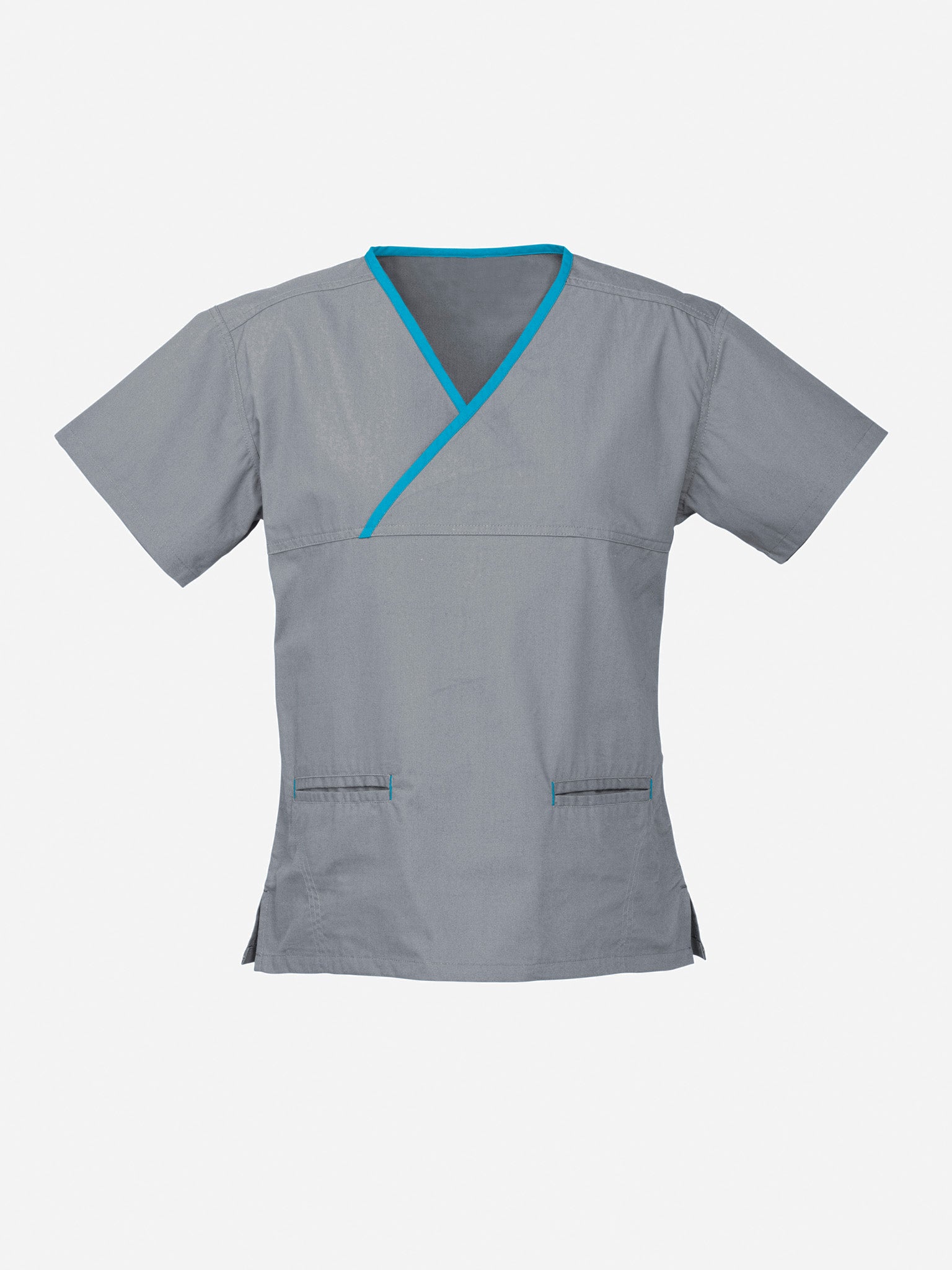 INAURA Classic Womens Contrast Scrub Top H10722