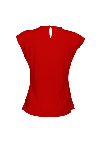 BIZ COLLECTION Ladies Mia Pleat Knit Top K624LS Clearance