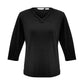BIZ COLLECTION Womens Lana 3/4 Sleeve Top K819LT