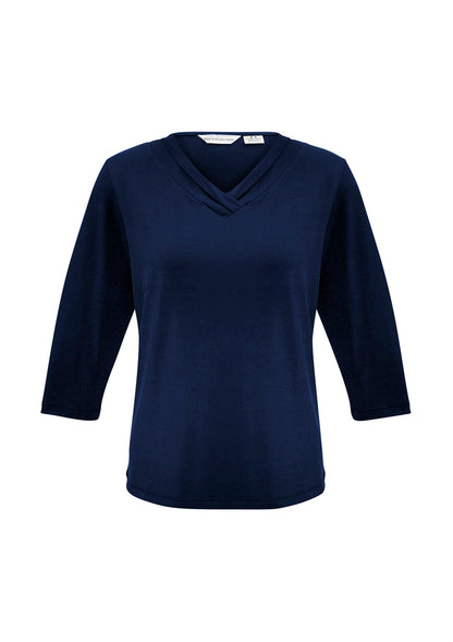 BIZ COLLECTION Womens Lana 3/4 Sleeve Top K819LT