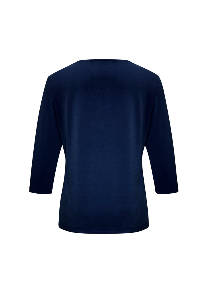 BIZ COLLECTION Womens Lana 3/4 Sleeve Top K819LT