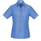 BIZ COLLECTION Womens Chambray Short Sleeve Shirt LB6200