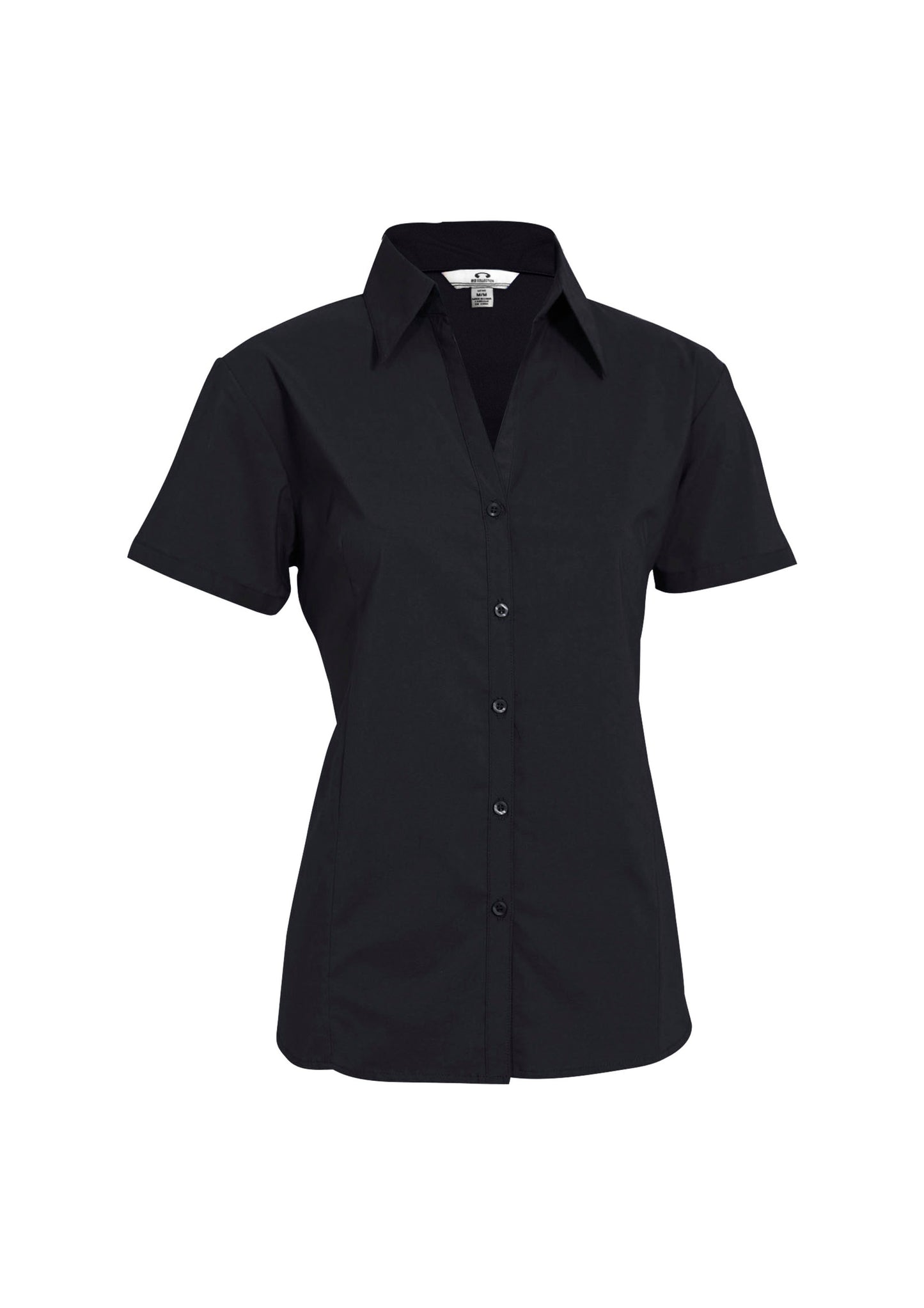 BIZ COLLECTION Womens Metro Short Sleeve Shirt LB7301