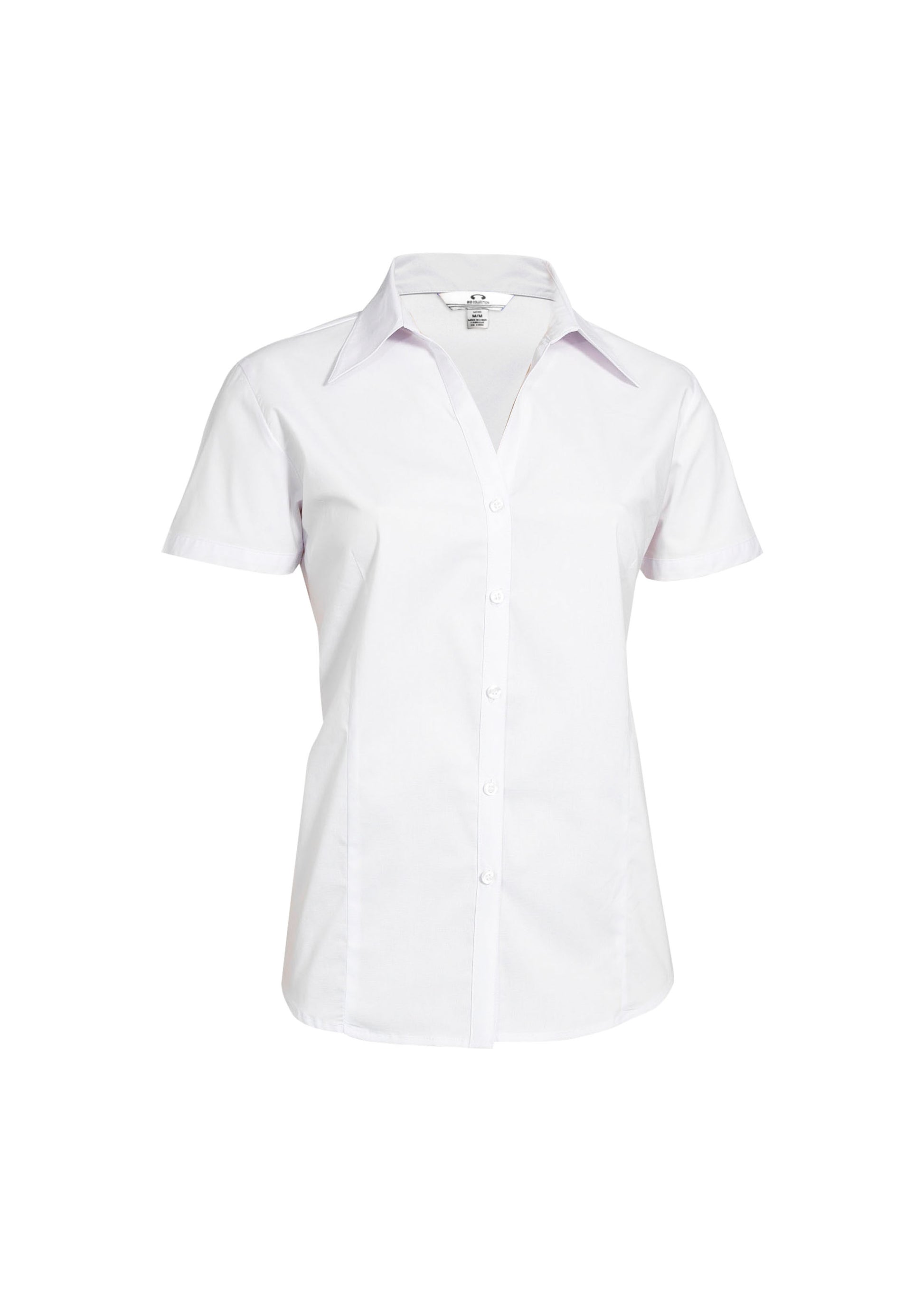 BIZ COLLECTION Womens Metro Short Sleeve Shirt LB7301