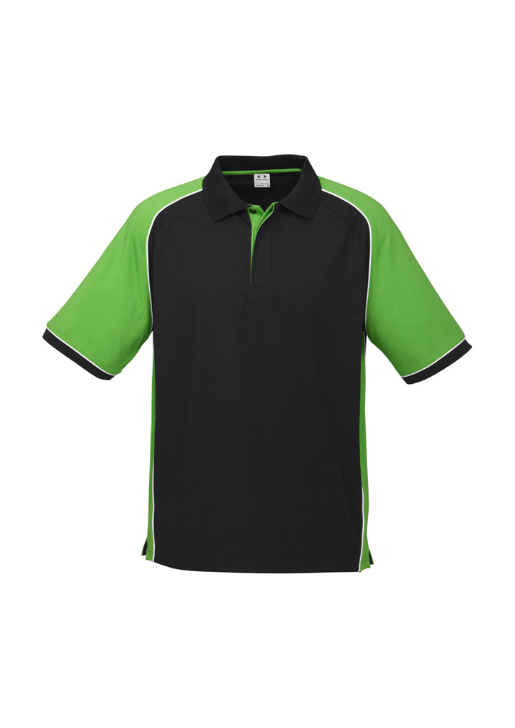 BIZ COLLECTION Mens Nitro Short Sleeve Polo P10112